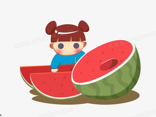 吃瓜卡通视频素材,卡通视频里的趣味吃瓜时光  第1张