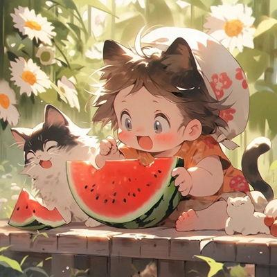 超萌吃瓜事件视频下载,视频走红网络，网友热议不断  第3张